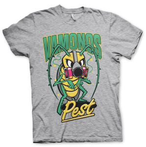 Breaking Bad - Vamanos Pest Bug T-Shirt - Large - HeatherGrey
