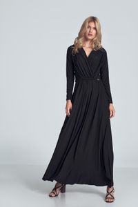 Figl Maxikleid für Frauen Lu schwarz XL