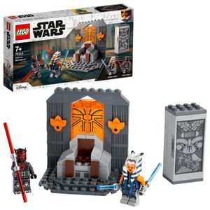 LEGO 75310 Star Wars Duell auf Mandalore, Bauset für Jungen und Mädchen ab 7 Jahren mit Darth Maul und Lichtschwertern