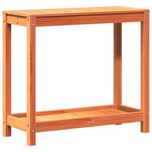 vidaXL Sázecí stolek s policí 82,5x35x75 cm borovicový masiv