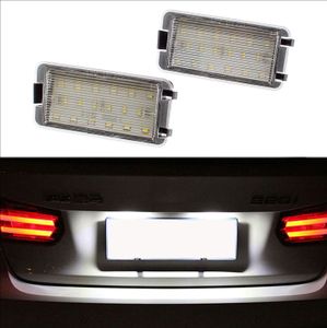 oświetlenie tablicy rejestracyjnej 2x 18 LED PREMIUM do Seat Ibiza 6K 6L Leon 1M Toledo 5P