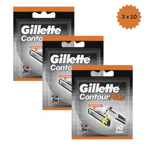 Gillette Contour Plus Rasierklingen - 30 Stück