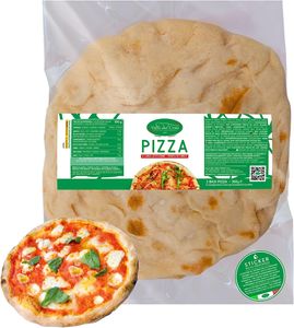 6 Pizza Basis | Vorgebackene Pizza in 5 Minuten fertig | Italienische Pizza | 6 Pizza Basis von ca. 180gr