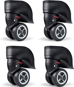 4 Stück Ersatzrad Räder Ersatz Rollen Ø 49mm für Gepäck Koffer Gepäckkoffer Trolley 4 Stück Ersatzrad Räder Ersatz Rollen Ø 49mm für Gepäck Koffer Gepäckkoffer Trolley