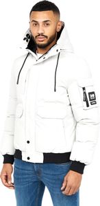 Crosshatch - Pánská bunda "Milwaka" BG719 (XL) (Grey/Pink)
