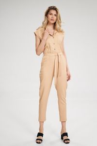 Figl Jumpsuit für Frauen Danbraloena M695 beige XL