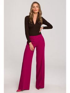 Stylove Damen-Culottes Elizagyr S311 Pflaume S