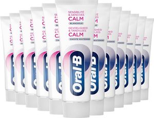 Oral-B Sensitivity & Gums Calm Soft Whitening Tanpaste 12x75 ml - Vorteilspack