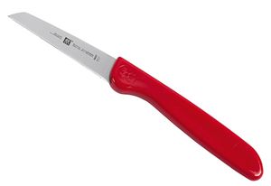 Kuchyňský nůž 70 mm červený