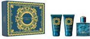 Zestaw upominkowy Eros 50 ml Edt, żel pod prysznic i balsam po goleniu Eros 50 ml