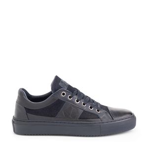 NoGRZ A.Maggi - Damen - Sneaker - Winter-time - Leather - Neutral fitting - Stiefel hoch - Land Technisch - Leder und Nubuk - Blau - 38