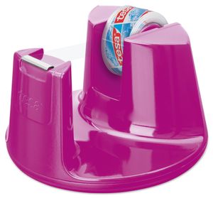 tesa Tischabroller Easy Cut Compact bestückt pink