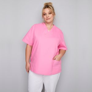 Uni Schlupfkasack, hotpink, L : hot pink : 50% Baumwolle 50% Polyester 175 g/m² : L