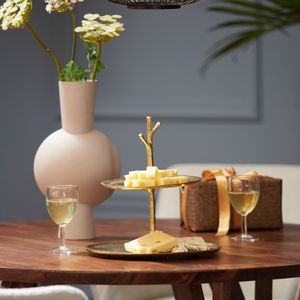 Light & Living - Etagere Tresa - Gold - 2 Schichten