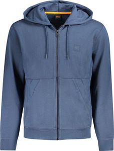 BOSS Herren-Sweatshirt mit Reißverschluss, Blau : Farbe - Blau, Größe - L Größe: L Farbe: Blau BOSS Herren-Sweatshirt mit Reißverschluss, Blau : Farbe - Blau, Größe - L Größe: L Farbe: Blau