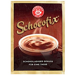 Teekanne Schokofix Tassenportion kakaohaltiges Getränkepulver 25g