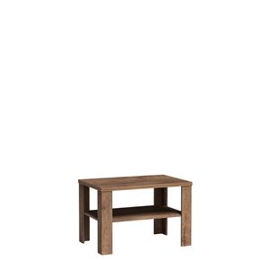 Minio, konferenčný stolík, "KLASI", 90 cm, tmavohnedá farba