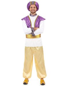 Edles Sultan-Kostüm für Herren bunt