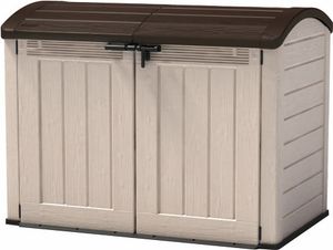 Keter Store It Out Ultra 2000l, Mülltonnenbox für 2x360l Tonnen, wetterfest