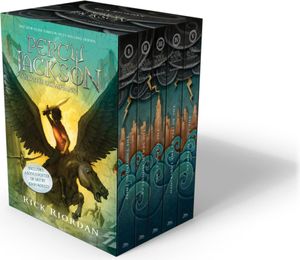 Percy Jackson and the Olympians 5 Book Paperback Boxed Set (W/Poster)