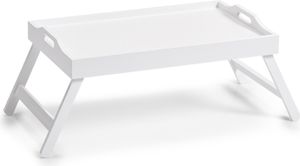 Zeller Betttablett, MDF, Weiß, 56,5 x 35,5 x 27 cm, 24052