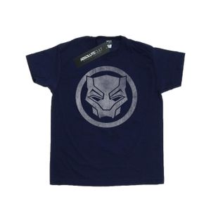 Black Panther - T-Shirt für Herren BI457 (L) (Marineblau)