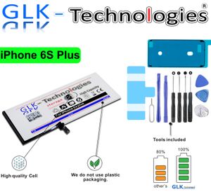 GLK-TECHNOLOGIES Akku für Apple iPhone 6S Plus A1687 A1634 Batterie Pro