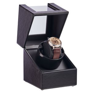 Crenex Automatisch Uhrenbeweger Uhrenbox Uhrenkasten Watchwinder Box Holz Für 1 Uhren