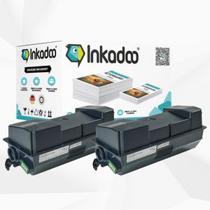 Inkadoo Toner sparset für Kyocera 1T02LV0NL0 / TK-3130 enthält 2x Tonerkartusche