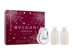 Bvlgari Omnia Crystalline Eau de Toilette 40ml + 2 x 40ml Bodylotion