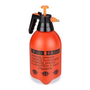 relaxdays Drucksprüher 3 Liter orange