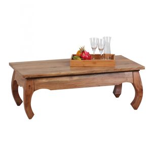 Wohnling Akazie Opium Couchtisch Massiv 110 x 60 cm Massivholz; WL1.447