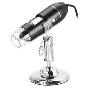 Digitalmikroskop 1600X USB Aufladen Handlupe Endoskopkamera 8 LED Kompatibel mit Android und iOS Smartphone Leichtgewicht Monokulare Mikroskope