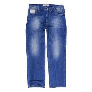 LV-1505 Jeans Stoneblau Herren Hose Uebergroesse bis W64 , Größe:48