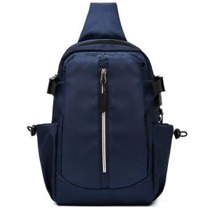 Leon Crosbody Tasche mit USB-Aufladung - Blau KP25624