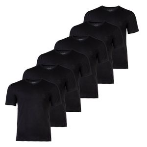 BOSS Herren T-Shirt, 6er Pack - TShirtVN Classic, Unterhemd, V-Neck, Cotton Schwarz S