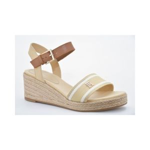 Tommy Hilfiger Buty Webbing Wedge, FW0FW08044ACR