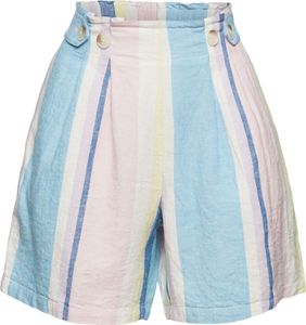 Esprit Aus Leinen-Mix: gestreifte Shorts, light pink