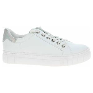 MARCO TOZZI Damen Schnürschuh Plateau Sneaker 2-23717-41, Größe:38 EU, Farbe:Weiß