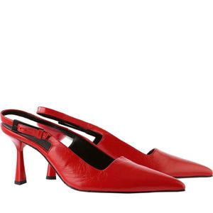 Hogl Damen High Heels 7-117906 4000 Farbe: Rot Größe: 42