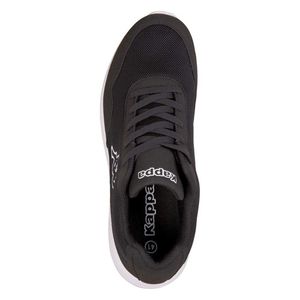 Kappa Unisex Sneaker Follow schwarz / weiss, Schuhgröße:43 EU