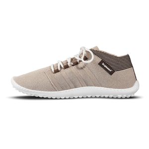 Leguano BEAT sand - Barfußschuhe / Sneaker in beige, Größe 39