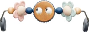 BABYBJÖRN Spielzeug für Babywippe Fröhliche Augen Pastellfarben