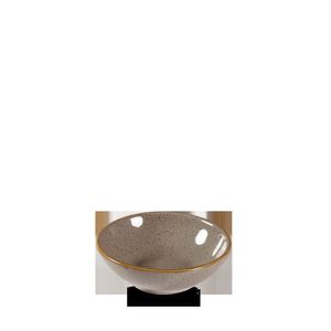 Churchill Super Vitrified Stonecast Peppercorn Bowl Oval 11.7X3.8Cm /20Cl, 12 Stück Pfeffergries Rund