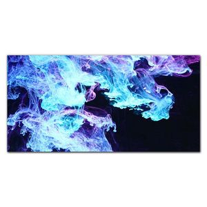 Coloray Skleněné obrázky Dekorativní sklo Obrázky pro interiéry 120x60cm Nástěnné umění Sklo s potiskem - Světlý kouř