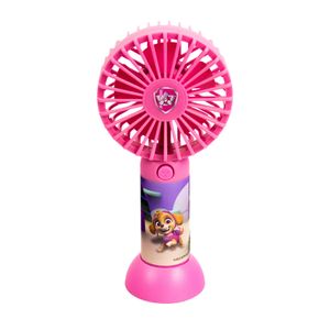Prenosný ventilátor Paw Patrol, ručný ventilátor pre deti stolový ventilátor ružový