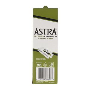 Astra Superior Platinum Double Edge zelené žiletky 20x5= 100 žiletiek