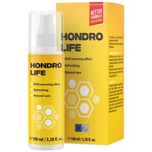 Hondrolife Spray - na vonkajšie použitie | Mierny hrejivý účinok | Obsah 100 ml 1x