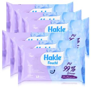 Hakle Feucht Pur mit 99% Wasser 42 Blatt - Toilettenpapier (6er Pack)