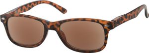 GKA Nerd getönte Lesebrille +3,0 Dioptrien mit Federbügel Sonnenbrille mit Sehstärke Sonnenlesebrille Sonne Brille braun Leo GKA Nerd getönte Lesebrille +3,0 Dioptrien mit Federbügel Sonnenbrille mit Sehstärke Sonnenlesebrille Sonne Brille braun Leo